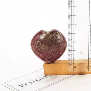 Rhodonite Healing Crystal Heart Stone