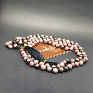 Rhodonite Mala