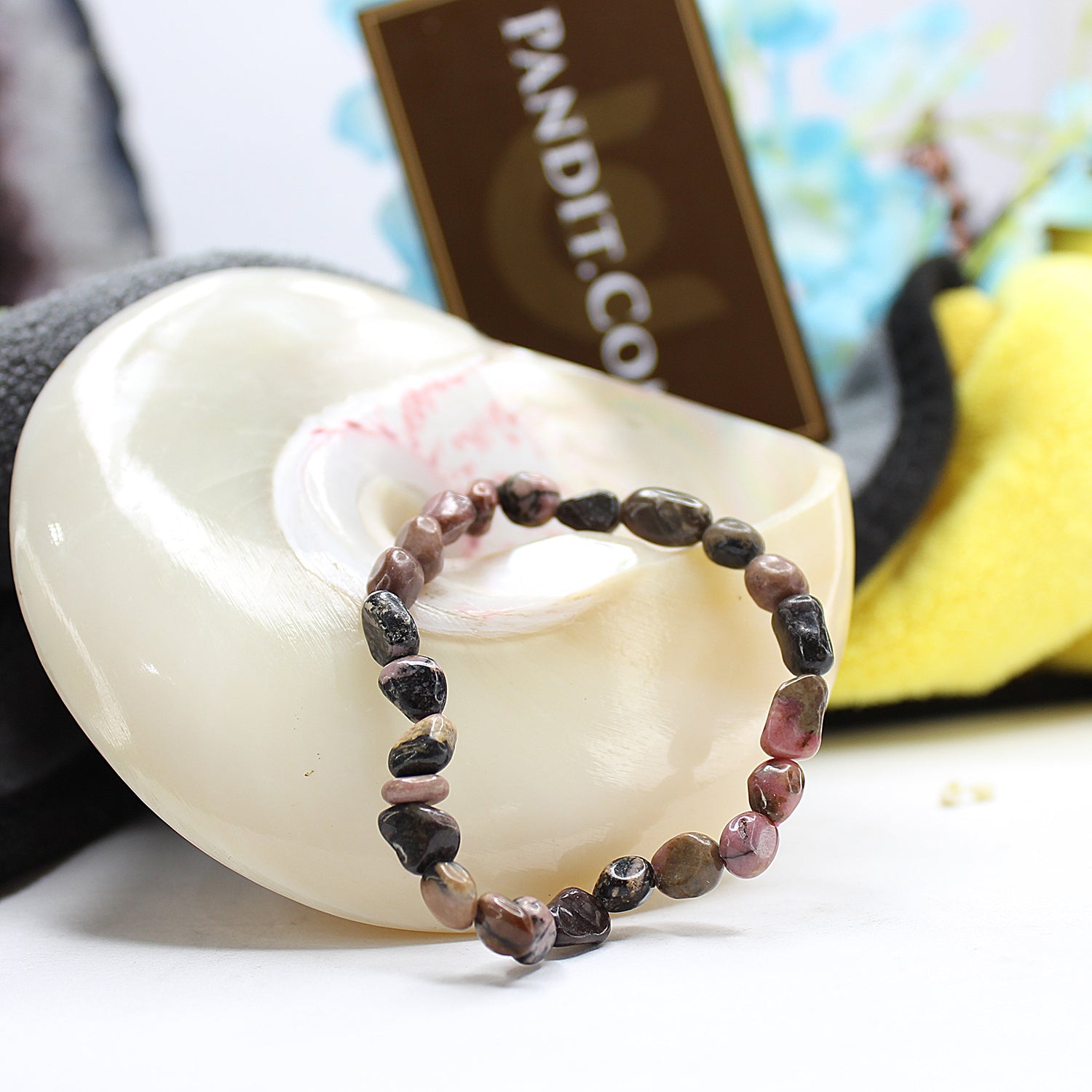 Rhodonite Tumble Bracelet