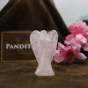 Rose Quartz Crystal Angel