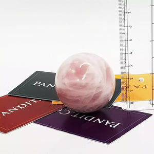 Rose Quartz Crystal Ball