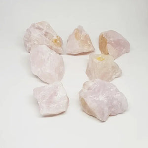 Rose Quartz Natural Raw Stones