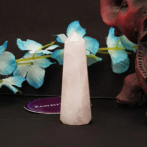 Rose Quartz Pencil Tower Point