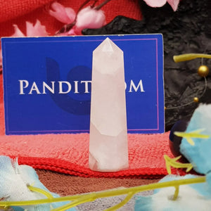 Rose Quartz Pencil Tower Point