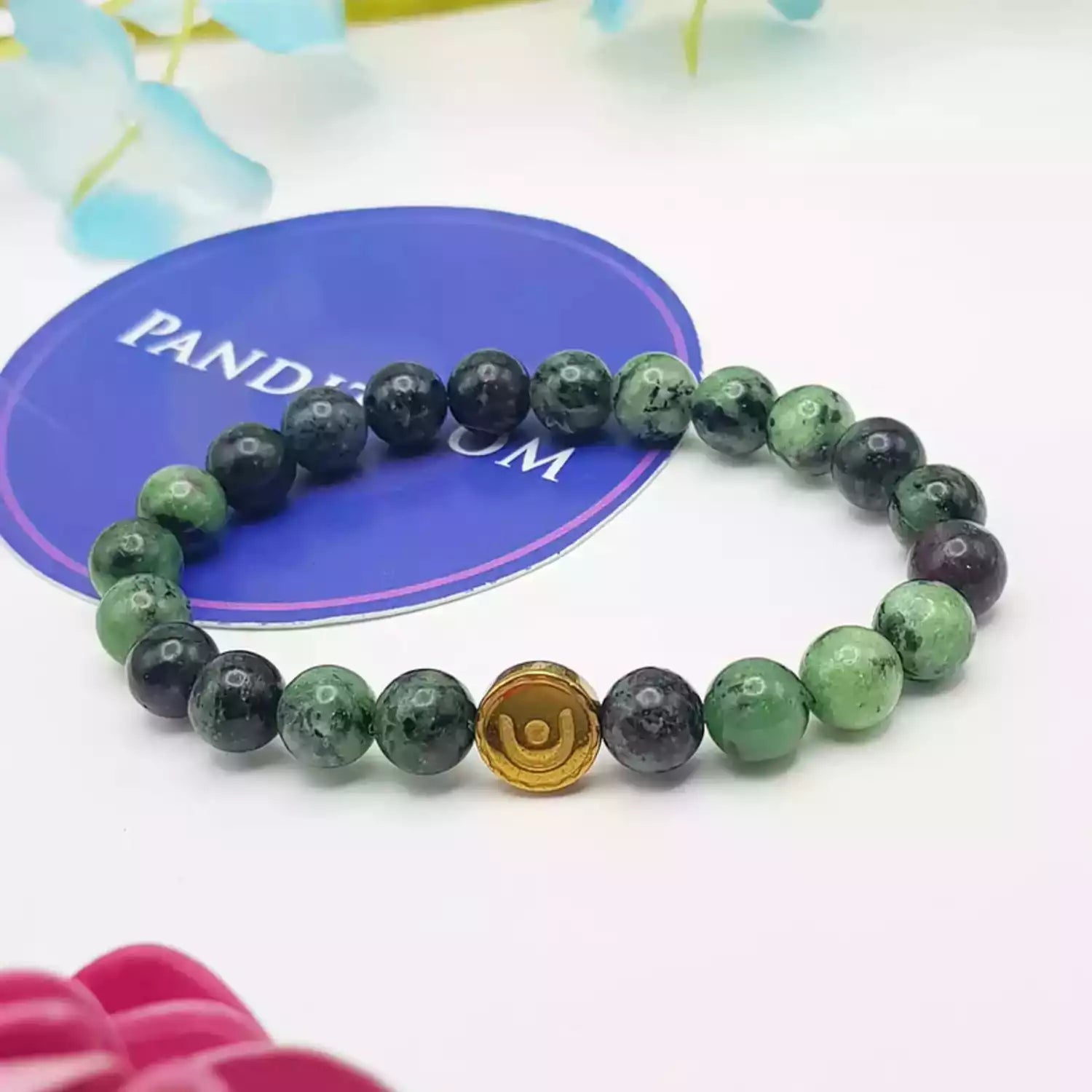 Ruby Zoisite Bracelet