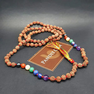 Rudraksha 7 Chakra Mala