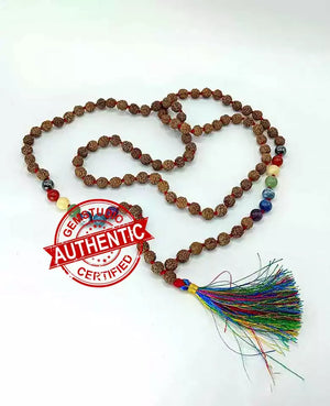 Rudraksha 7 Chakra Mala