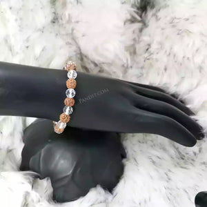 Rudraksha Crystal Bracelet