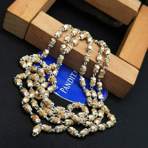 Rudraksha Rudrani Silver Capping Mala