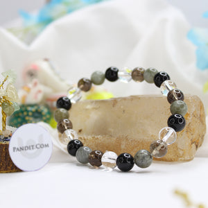 Sagittarius Zodiac Sign Bracelet — bracelet worn on wrist demonstration