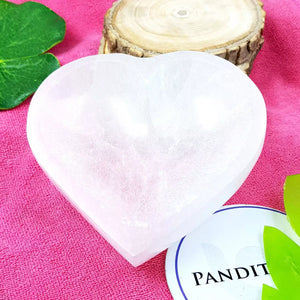 Selenite Heart Shape Bowl