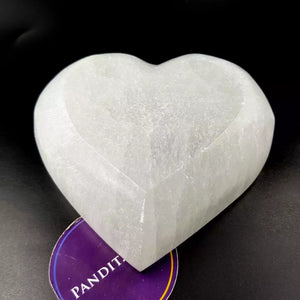 Selenite Heart Shape Bowl