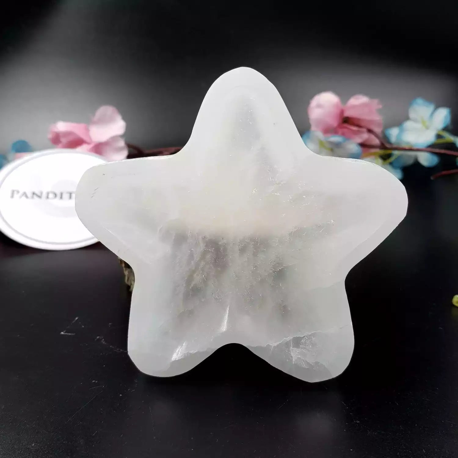 Selenite Star Shape Bowl