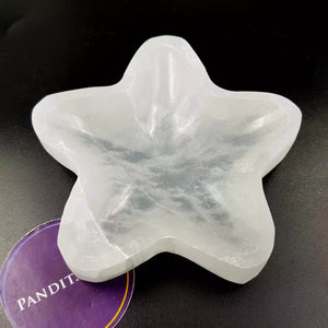 Selenite Star Shape Bowl