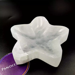 Selenite Star Shape Bowl
