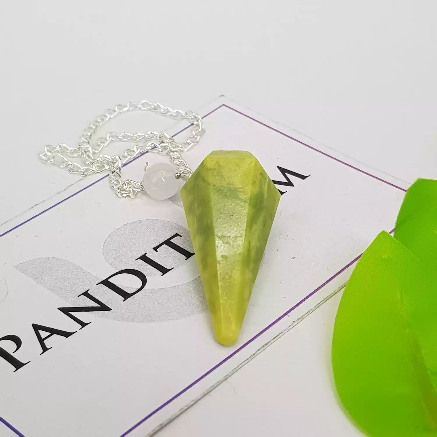 Serpentine Dowsing Pendulum