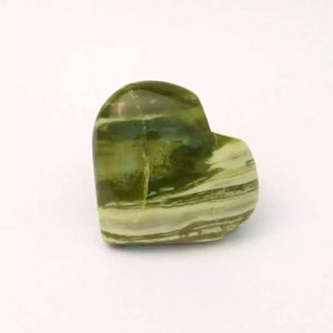 Serpentine Healing Crystal Heart Stone