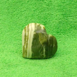 Serpentine Healing Crystal Heart Stone