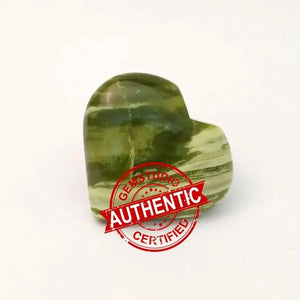 Serpentine Healing Crystal Heart Stone