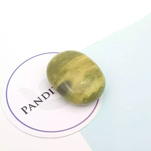 Serpentine Healing Crystal Palm Stone