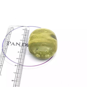 Serpentine Healing Crystal Palm Stone