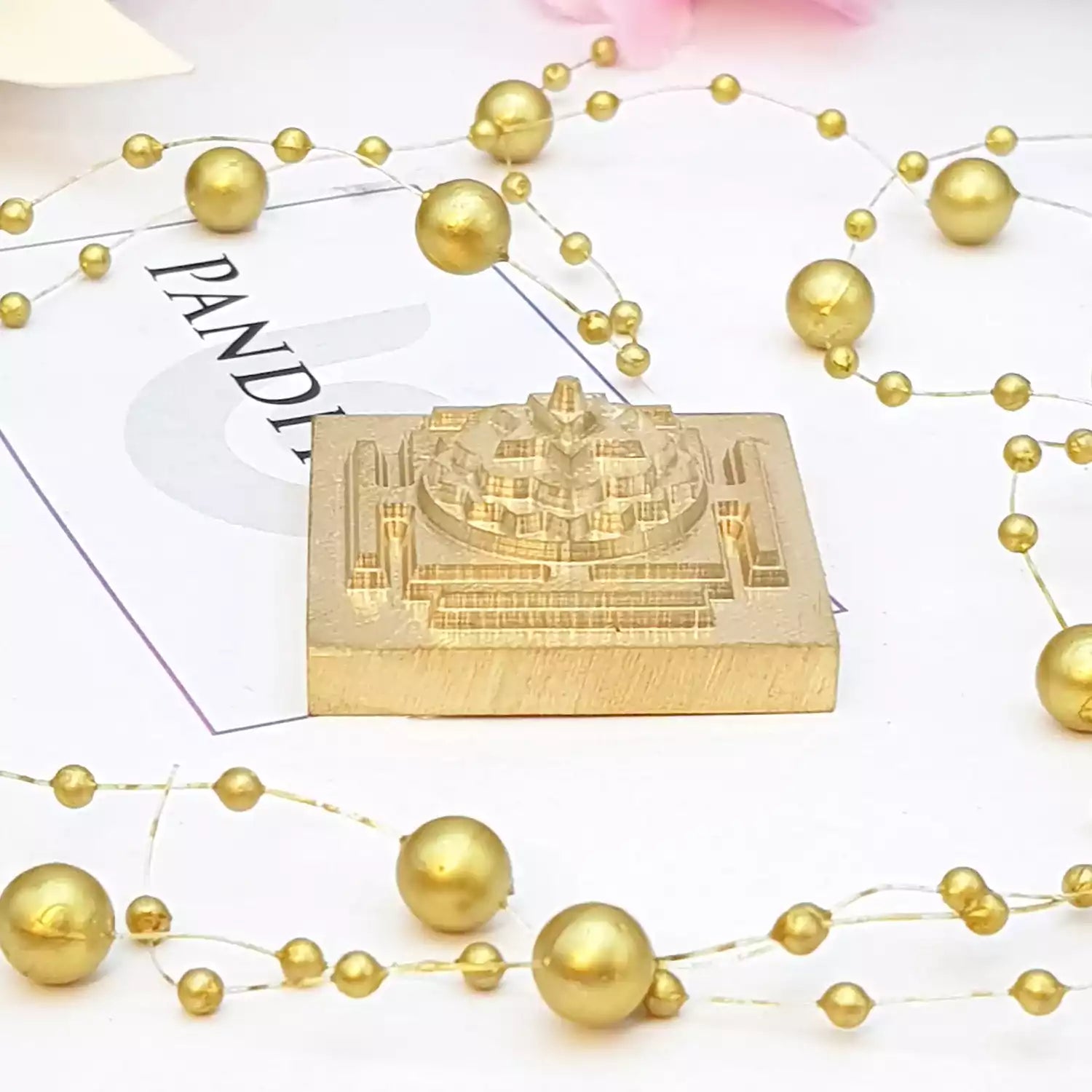 Shri Baglamukhi Brass Yantra