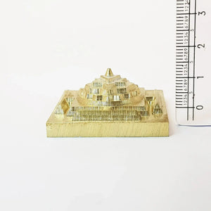 Shri Baglamukhi Brass Yantra