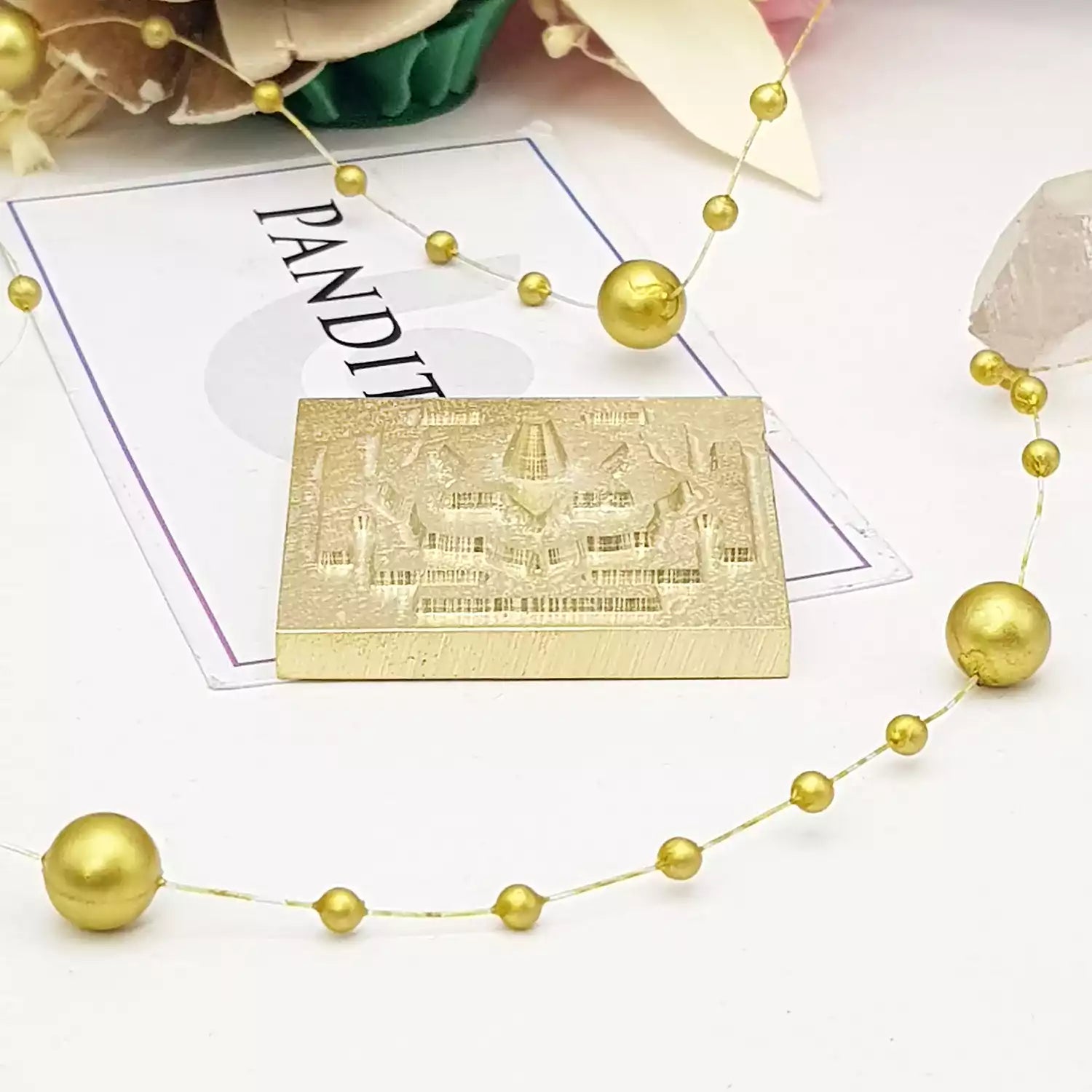 Shri Dhumavati Pujan Brass Yantra