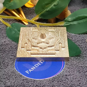 Shri Dhumavati Pujan Brass Yantra