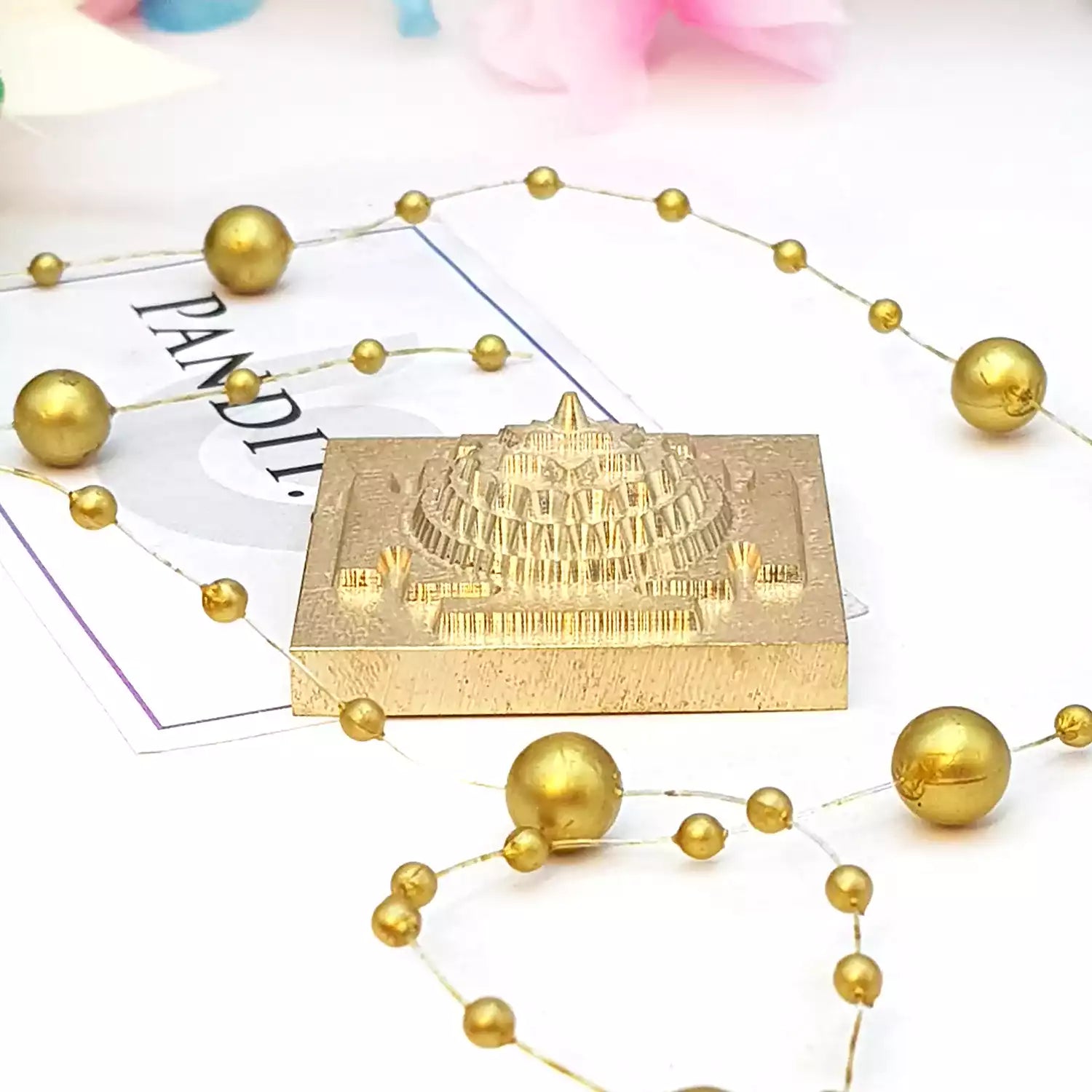 Shri Durga Navarna Brass Yantra