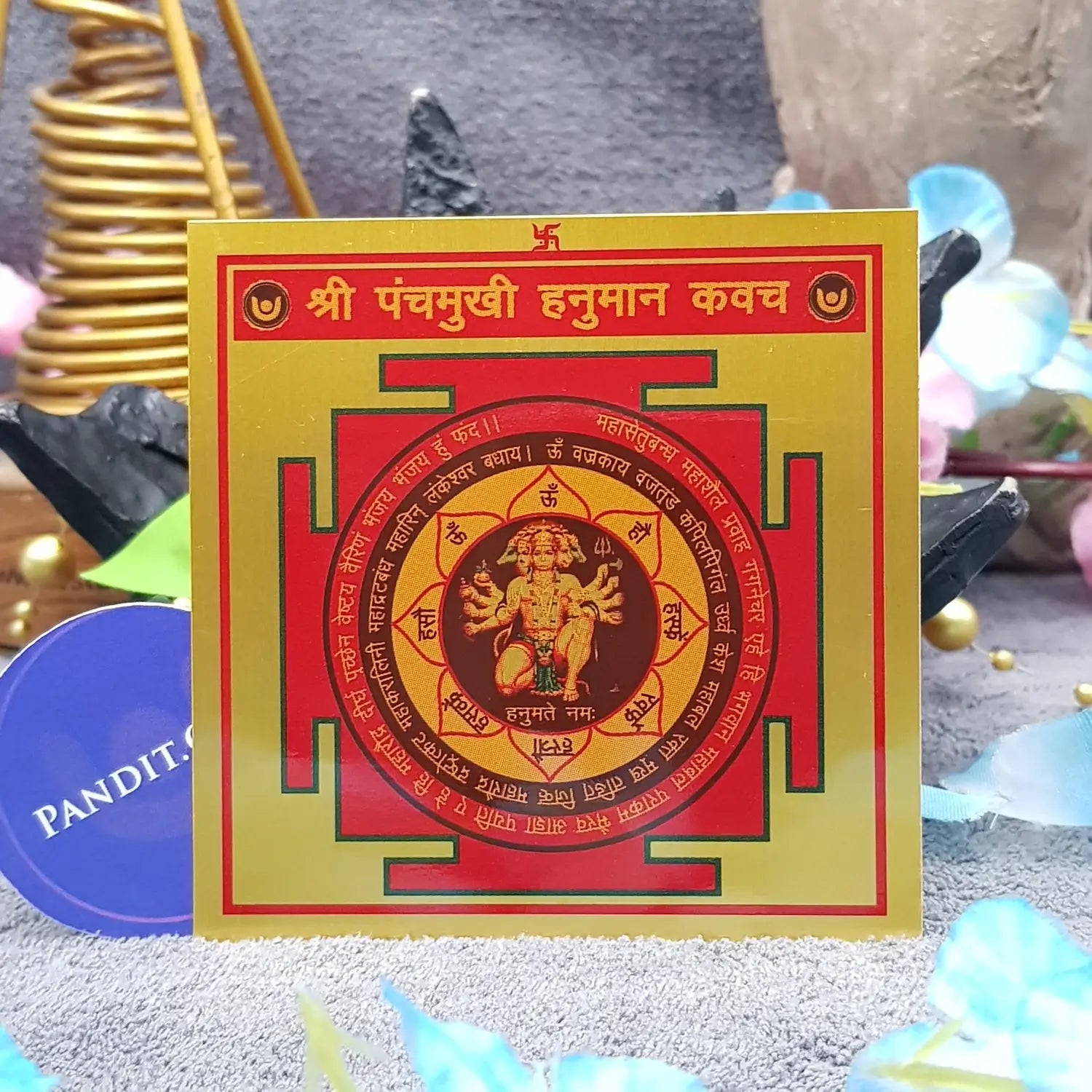 Shri Panchmukhi Hanuman Kavach Yantra