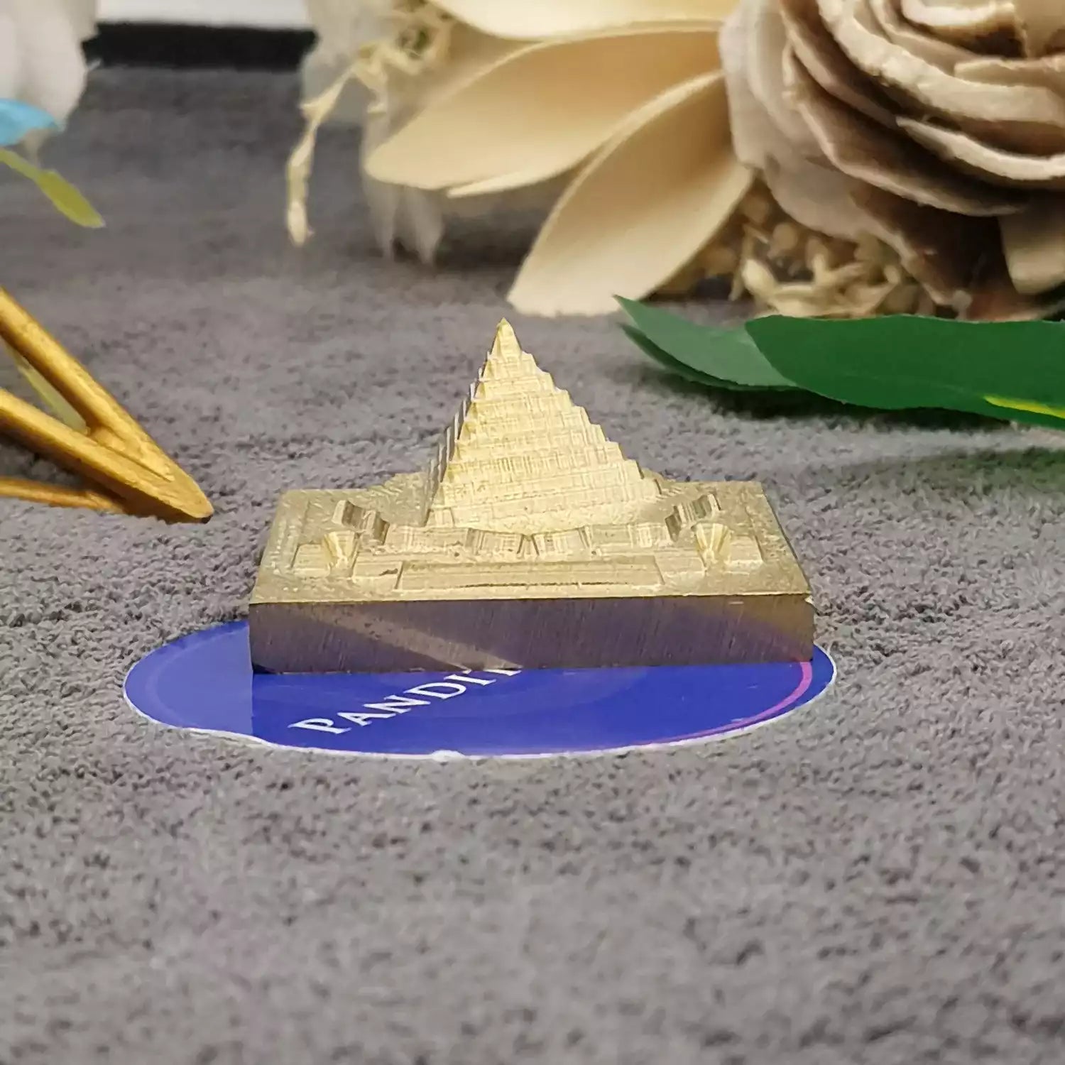 Shri Tripur Bhairavi Pujan Brass Yantra