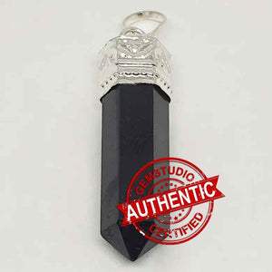 Shungite Cap Pencil Pendant