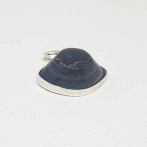 Shungite Evil Eye Pendant