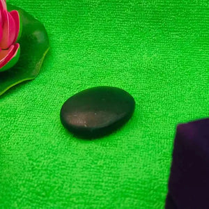 Shungite Healing Crystal Palm Stone