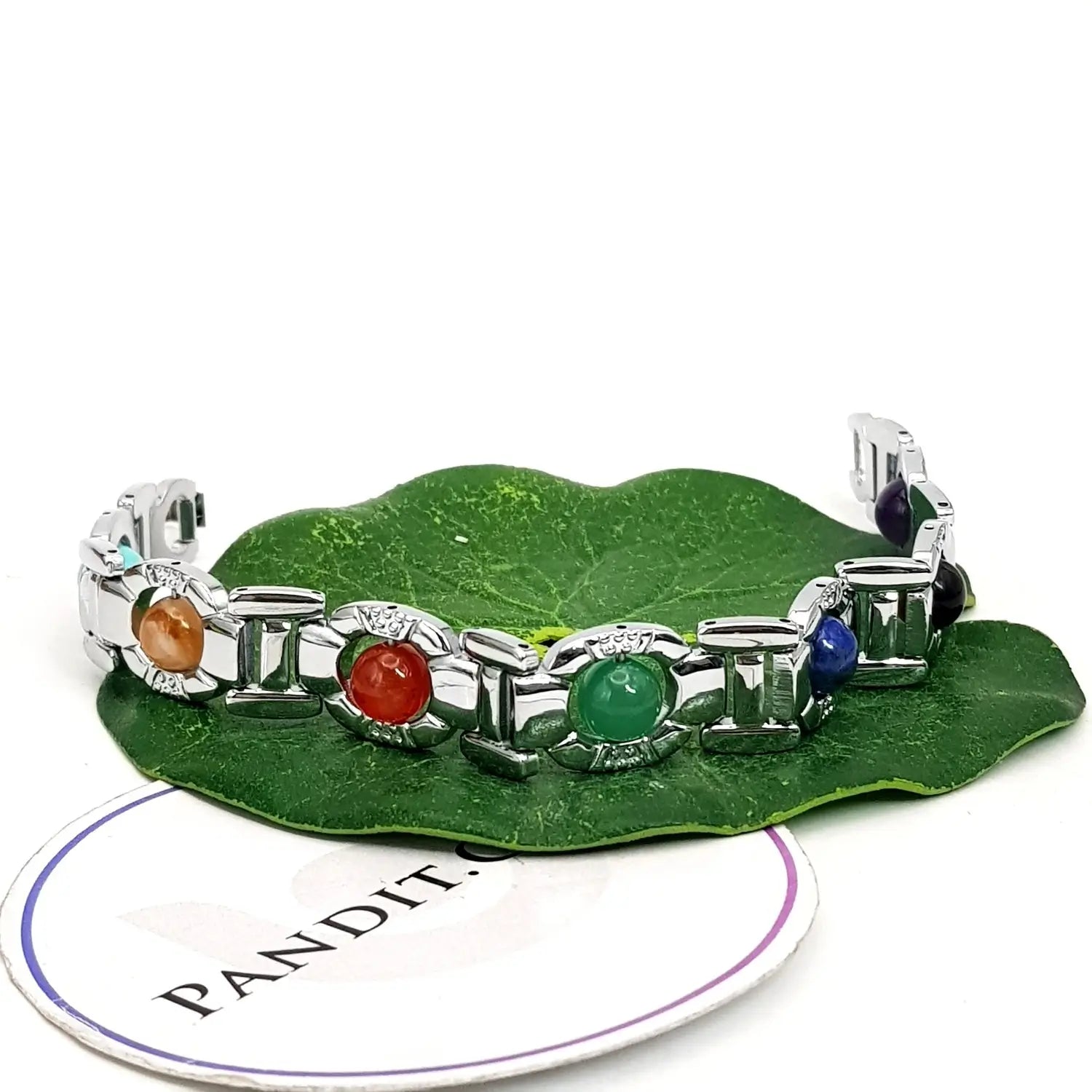 Silver Plated 7 Chakra Bracelet