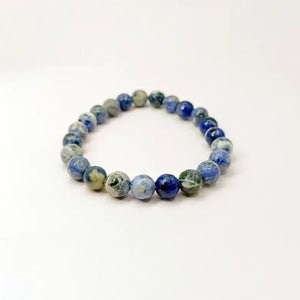 Sodalite Diamond Cut Bracelet