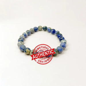 Sodalite Diamond Cut Bracelet