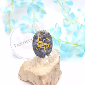 Sodalite Zibu Symbol Coin