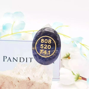 Sodalite Zibu Symbol Coin