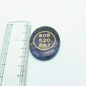 Sodalite Zibu Symbol Coin