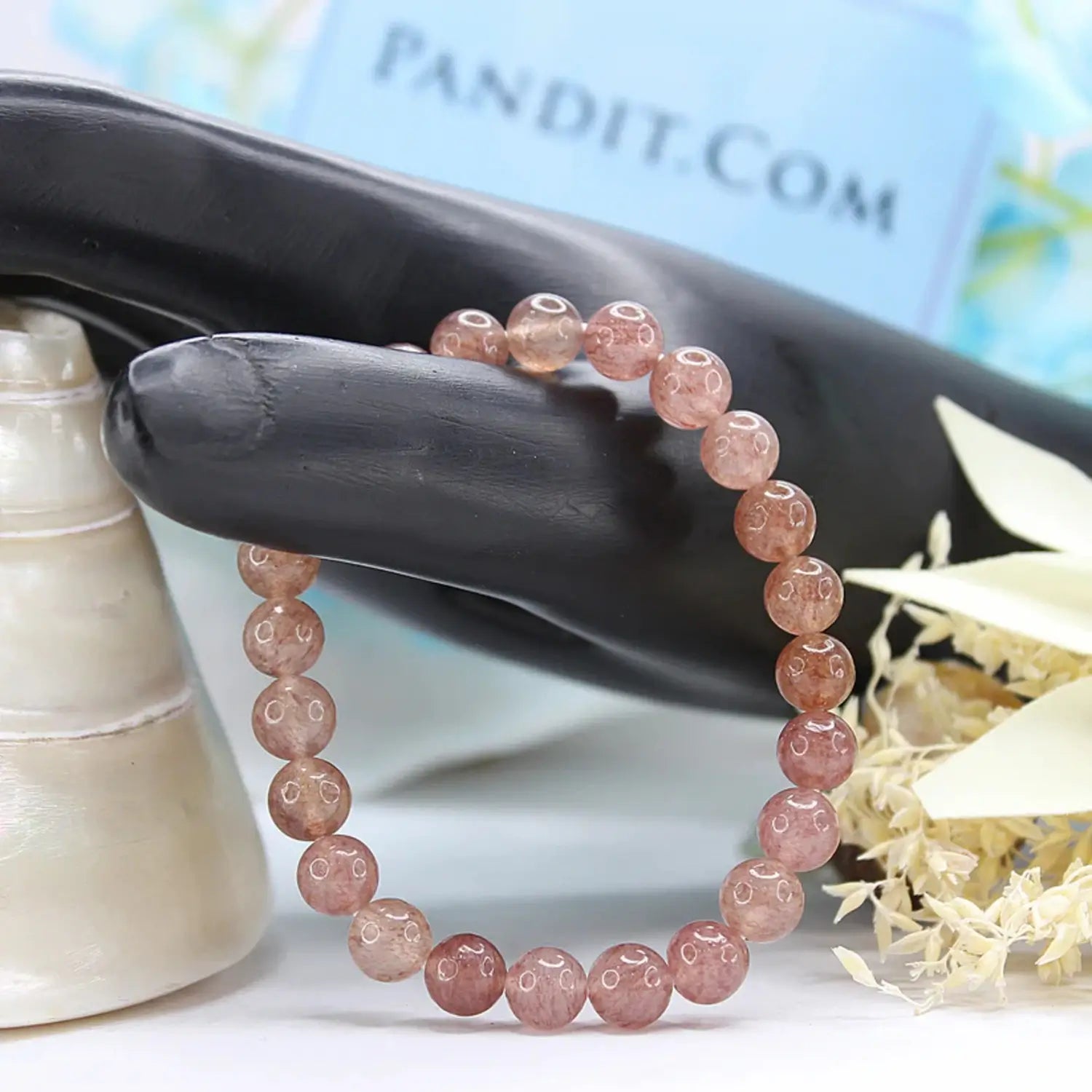 Strawberry Quartz Bracelet