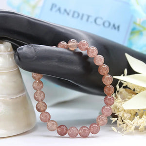 Strawberry Quartz Bracelet
