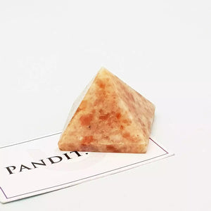 Sunstone Crystal Pyramid