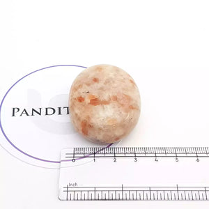 Sunstone Healing Crystal Palm Stone