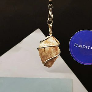 Sunstone Spiral Pendant