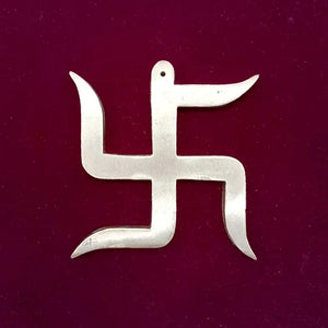 Swastik Copper Wall Hanging - Small