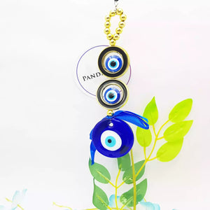 Three Layered Evil Eye Hanging For Protection