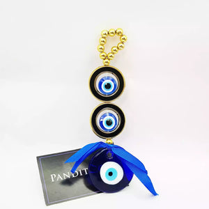 Three Layered Evil Eye Hanging For Protection