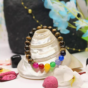 Tiger 7 Chakra Bracelet